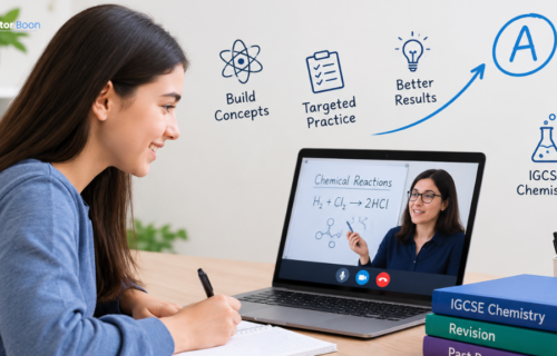 How Can an Online IGCSE Chemistry Tutor UK Help You Move From a C to an A?