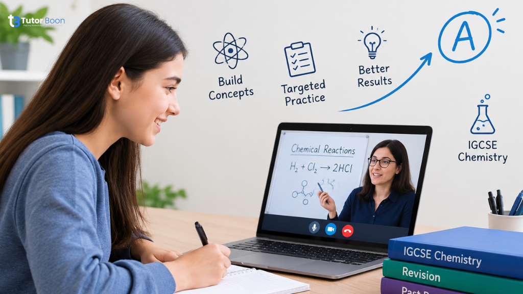 How Can an Online IGCSE Chemistry Tutor UK Help You Move From a C to an A?